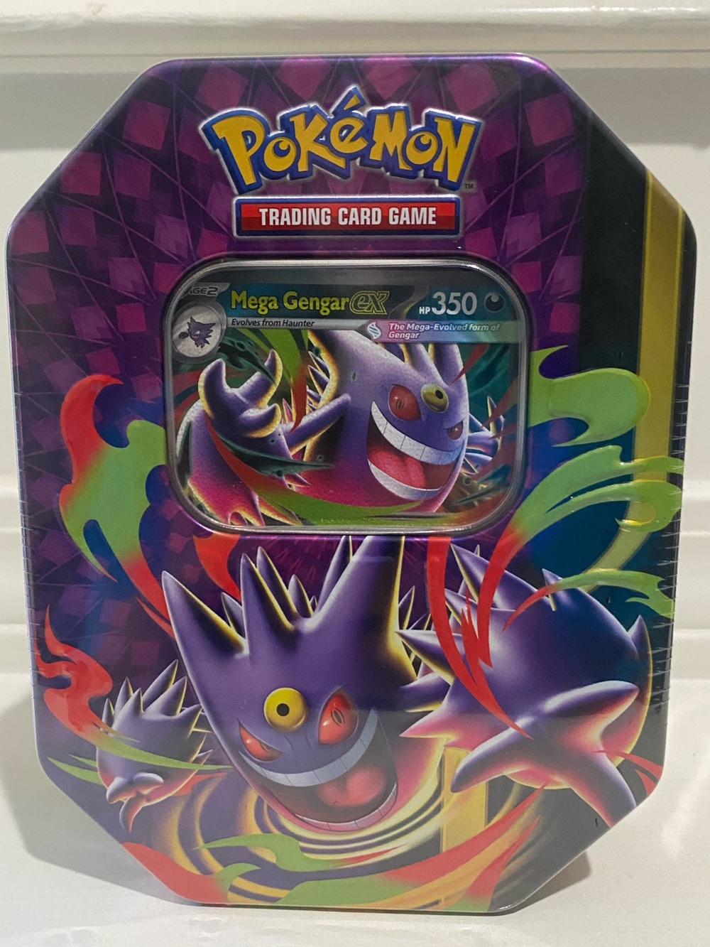 Pokémon Trading Card Game Mega Moonlit Gengar Tin